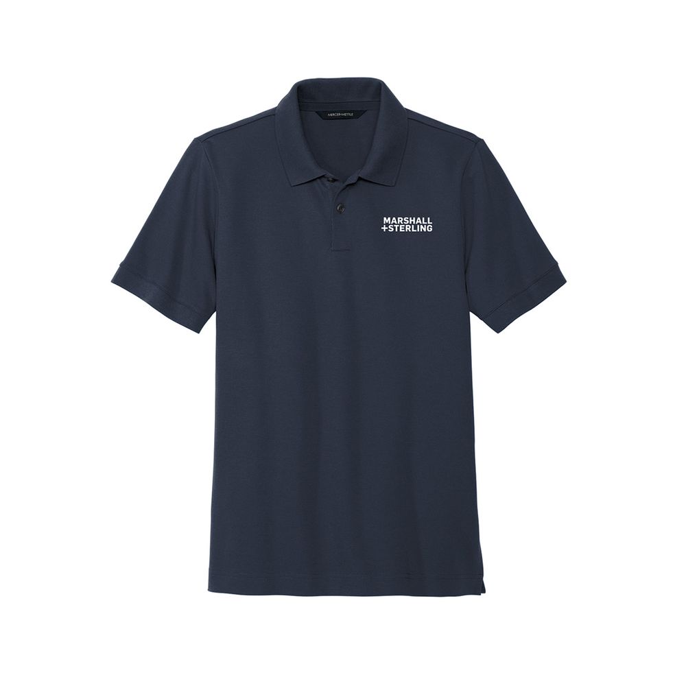 Heavyweight Pique Polo - Men's Navy primary image