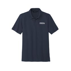 Image of Heavyweight Pique Polo - Men's Navy