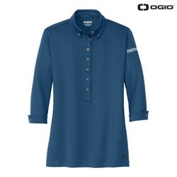 Image of OGIO Gauge Polo - Women's Blue Indigo