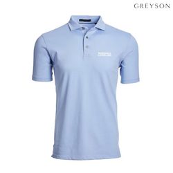 Image of Greyson Omaha Polo - Men's Wolf Blue