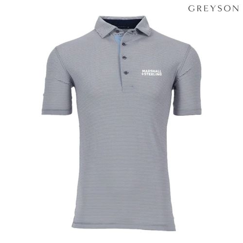 Greyson Saranac Polo - Men's Arctic image thumbnail