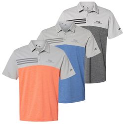 Image of NKKS20 Adidas Heathered Colorblock Polo