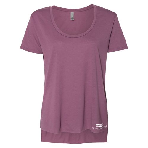 NKKS41 Womens Scoop Neck Tshirt image thumbnail