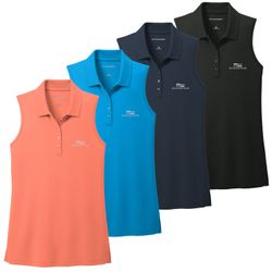 Image of NKKS4 Ladies UV Micro-Mesh Sleeveless Polo