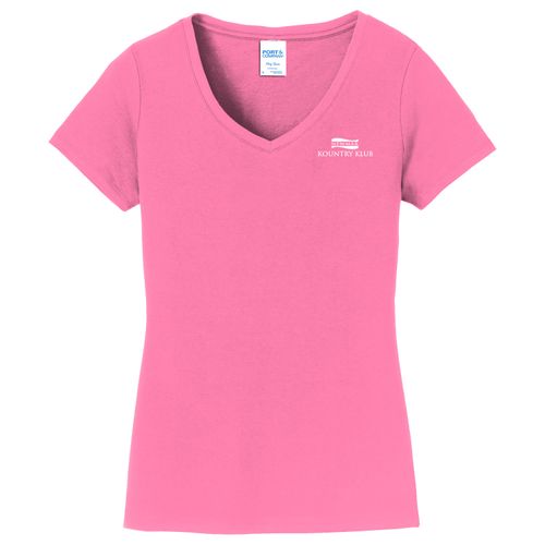 NKKS39 Ladies Fan Favorite Vneck Tee image thumbnail