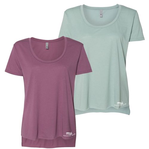 NKKS41 Womens Scoop Neck Tshirt image thumbnail