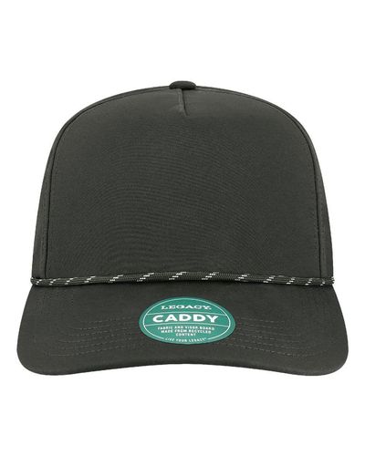 Legacy Cap "The Caddy" Rope Cap w/Leather Patch image thumbnail