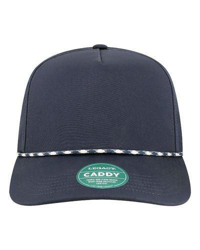 Legacy Cap "The Caddy" Rope Cap w/Leather Patch image thumbnail