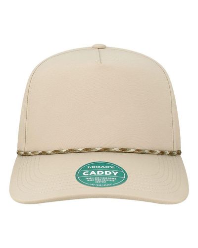 Legacy Cap "The Caddy" Rope Cap w/Leather Patch image thumbnail