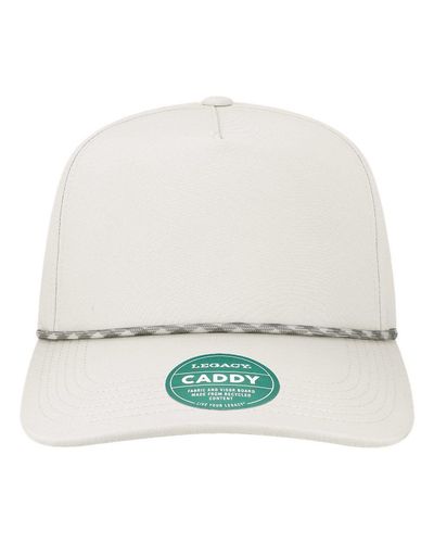 Legacy Cap "The Caddy" Rope Cap w/Leather Patch image thumbnail