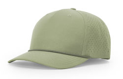Image of Richardson Laser Perf Performance Rope Cap w/Leather Patch