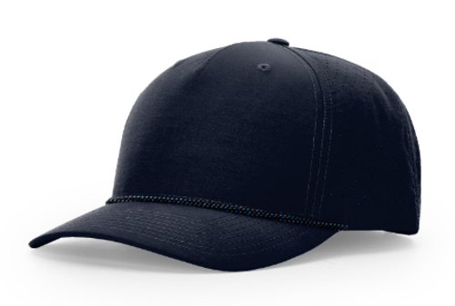 Richardson Laser Perf Performance Rope Cap w/Leather Patch image thumbnail