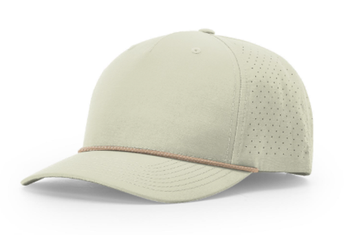 Richardson Laser Perf Performance Rope Cap w/Leather Patch image thumbnail