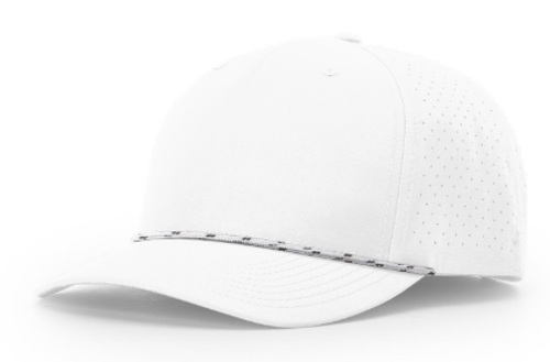Richardson Laser Perf Performance Rope Cap w/Leather Patch image thumbnail