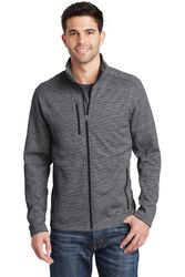 Image of Port Authority Digi Stripe Fleece Jacket