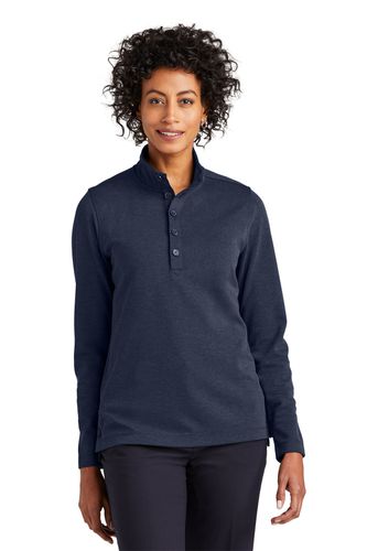 Brooks Brothers Women's Mid-Layer Stretch 1/2-Button image thumbnail Brooks Brothers Women's Mid-Layer Stretch 1/2-Button image thumbnail