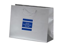 Image of Gift Bag - Larger, Silver