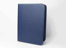 Image of Zippered Padfolio - Navy