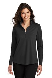 Image of Port Authority Ladies Dry Zone UV Micro-Mesh 1/4-Zip 