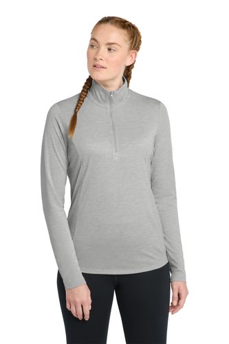 Sport-Tek Women's Tri-Blend 1/4-Zip image thumbnail