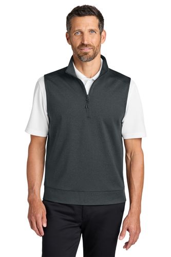 Port Authority Double Knit 1/4-Zip Vest image thumbnail
