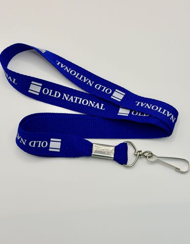 Old National Lanyard w/Clip image thumbnail Old National Lanyard w/Clip image thumbnail
