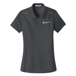 Image of Ladies' Mesh Zip Polo