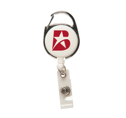 Badge Reel with Carabineer image thumbnail