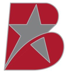 Image of B Lapel Pin with Magnetic Back
