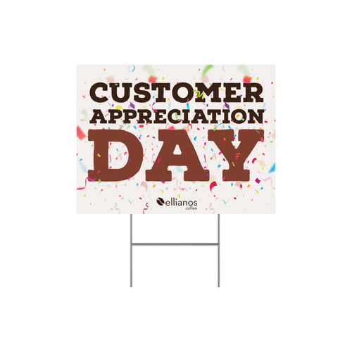 Yard Sign- Customer Appreciation image thumbnail