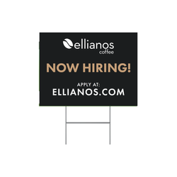 Image of Yard Sign- Now Hiring