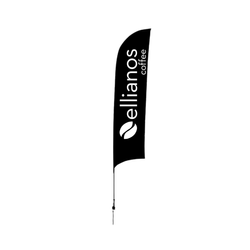 Image of 13' Streamline razor sail sign flag kit