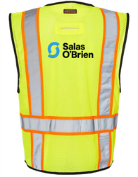 Image of 6 Pocket Contrast Class 2 Vest