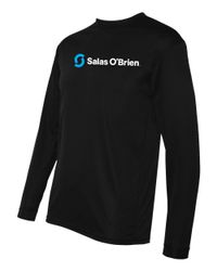 Image of Performance Long Sleeve Heat Press Logo T-Shirt 