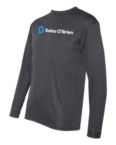 Performance Long Sleeve Heat Press Logo T-Shirt  image thumbnail