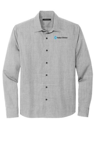 Mercer+Mettle Mens Long Sleeve Stretch Woven Shirt image thumbnail
