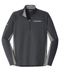 Image of Stretch Contrast 1/2-Zip Pullover