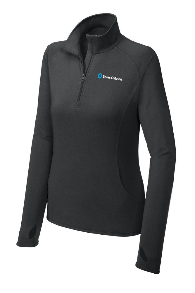 Sport-Tek Ladies Sport-Wick Stretch 1/4-Zip Pullover primary image