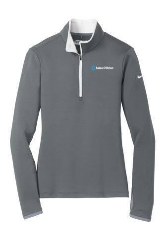 Ladies Dri-FIT Stretch 1/2-Zip Cover-Up image thumbnail