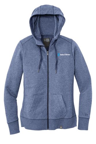 Ladies French Terry Full-Zip Hoodie image thumbnail
