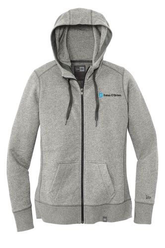 Ladies French Terry Full-Zip Hoodie image thumbnail