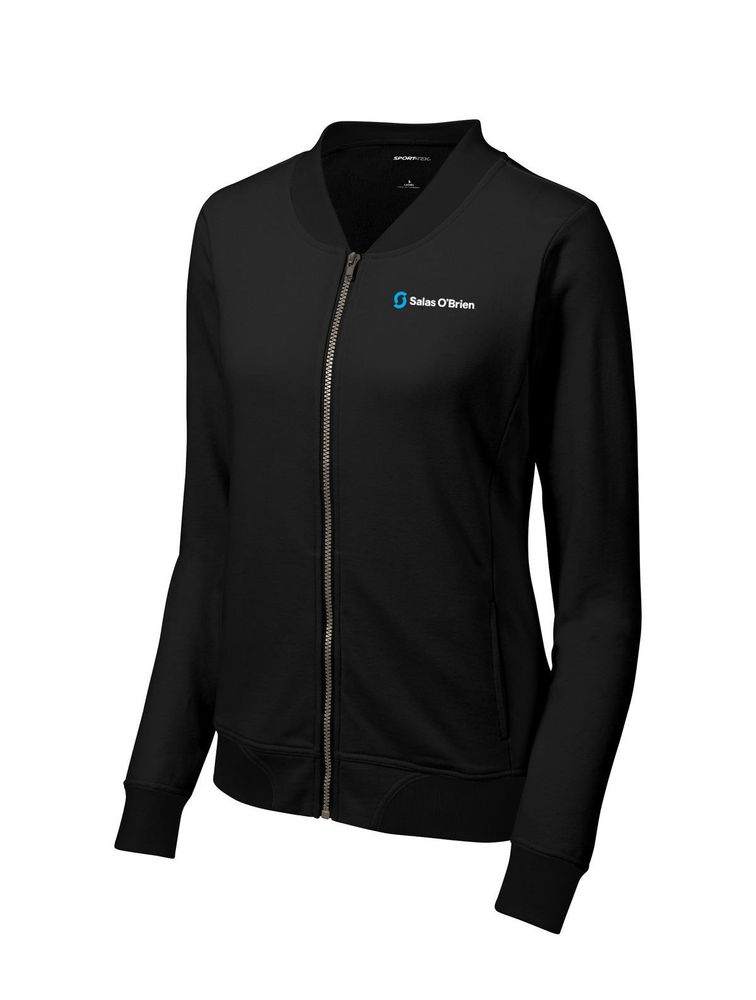 Ladies Lightweight French Terry Bomber primary image