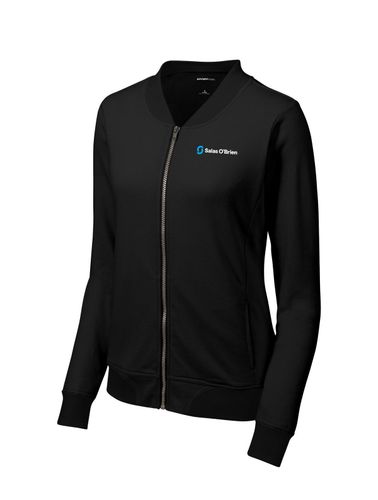 Ladies Lightweight French Terry Bomber image thumbnail