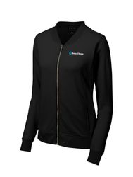 Image of Ladies Lightweight French Terry Bomber