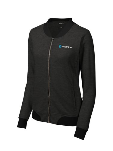 Ladies Lightweight French Terry Bomber image thumbnail