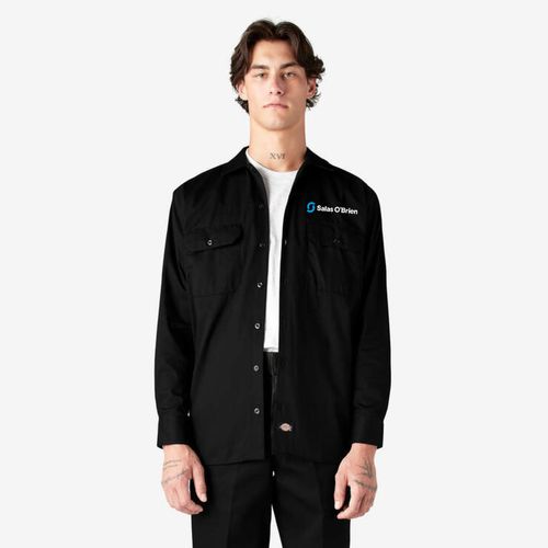 Dickies Men's 5.25 oz. Long-Sleeve Work Shirt image thumbnail