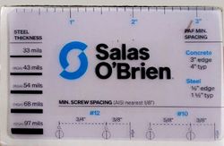 Image of Plastic Measurement Cards – 50 Pack - IN-STOCK