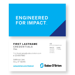 Image of Federal Style Business Cards 