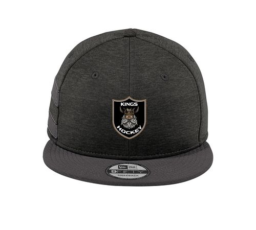 New Era ® Shadow Heather Striped Flat Bill Snapback Cap image thumbnail