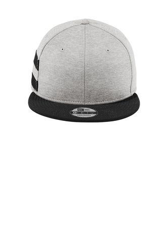New Era ® Shadow Heather Striped Flat Bill Snapback Cap image thumbnail
